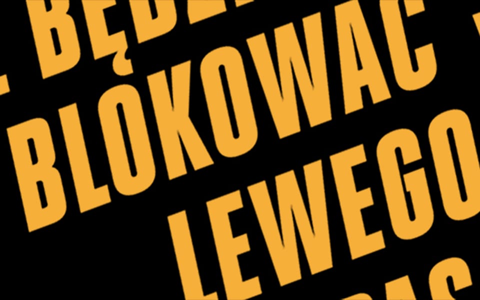 Nie będziesz blokować lewego pasa