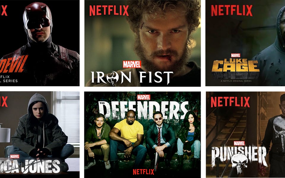 Seriale MARVEL na Netflixie